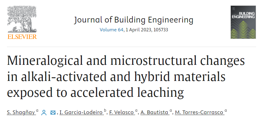 Mineralogical and microstructural changes in alkali-activated and hybrid materials exposed to accelerated leaching